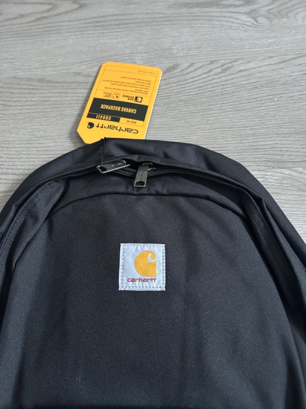 Carhartt Black Everyday Backpack with Front Pocket LEXUS - Picture 2 of 5